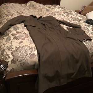 Long, brown coat/duster